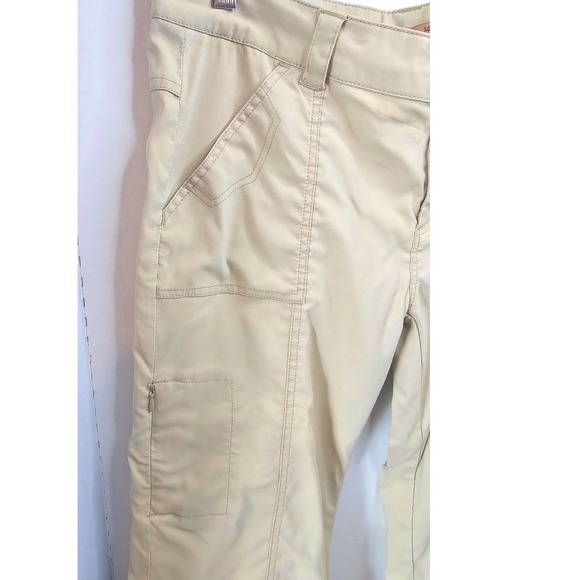 Prana Monarch Convertible Mid Rise Wide Leg Hiking Pants SZ 14 Stretch - Picture 3 of 11
